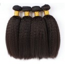 Wholesale Indian Remy Hair Italian Yaki Hair Weft Color #1b-HW008