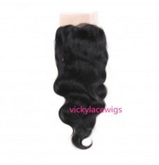 Body Wave 4*4 Lace Closure Wholesales Human Virgin Hair-HW013