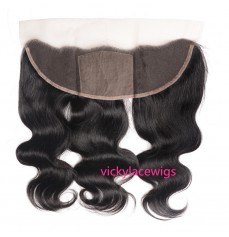 Lace Frontal Body Wave 13x4 Lace with 4x4 Silk Top Brazilian Virgin Hair -VKF004