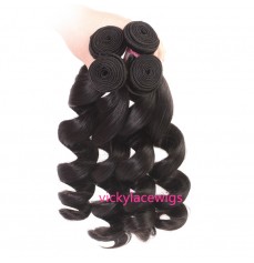 Loose Wave Hair Weave Wefts Wholesales Virgin Human Hair-WSH020