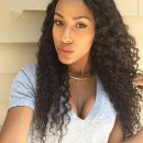 Affordable Curly texture Indian remy hair lace front cap 14 inch-LFW14