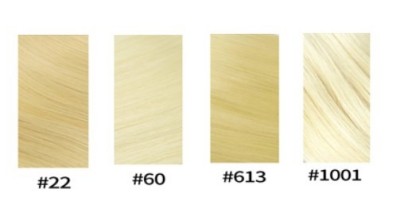 hair extension color number chart